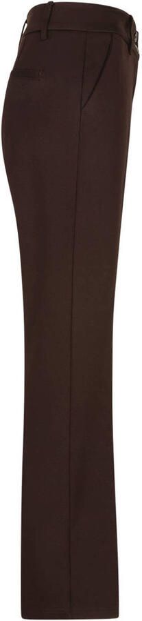 Red Button flared broek bruin