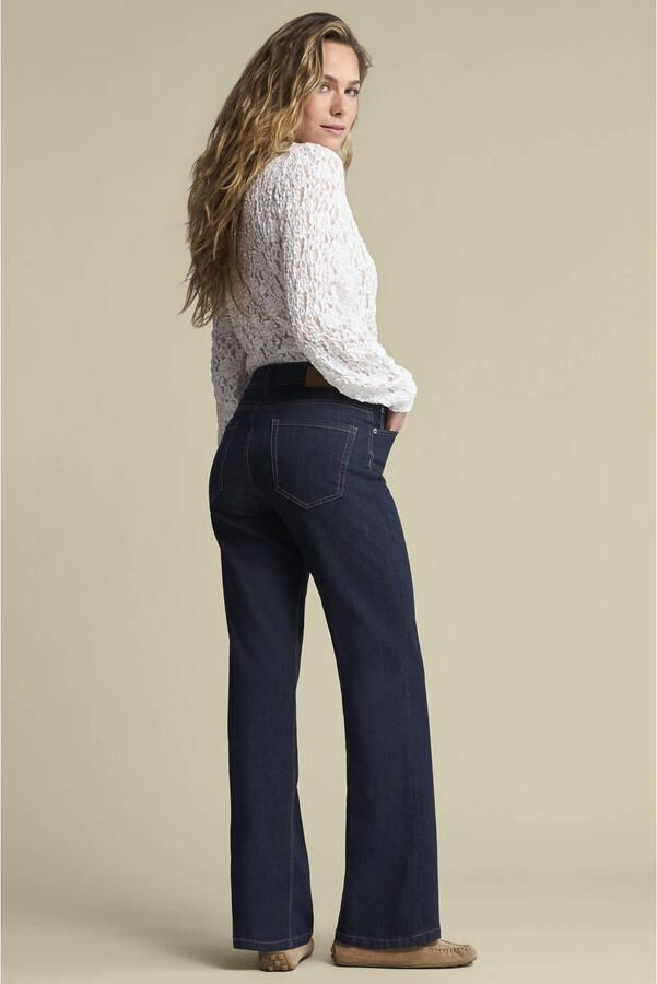 Red Button flared jeans donkerblauw - Foto 2