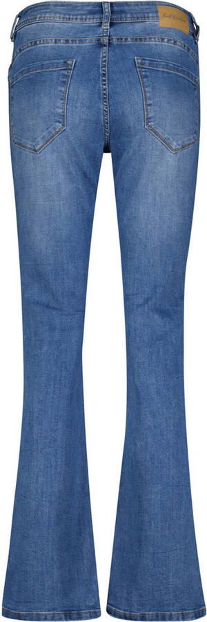 Red Button flared slim fit jeans Babette medium blue denim