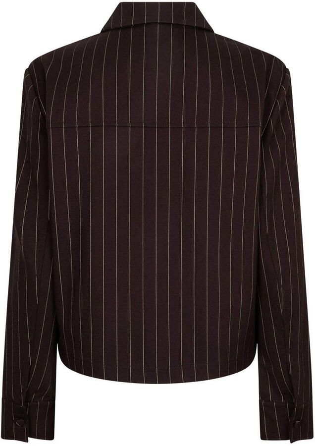 Red Button gestreepte jacket espresso - Foto 2