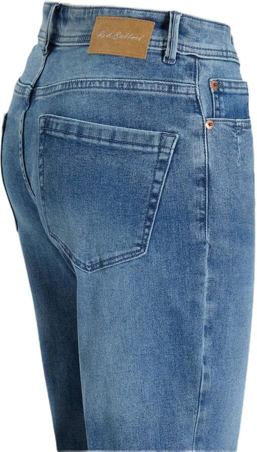 Red Button high waist flared jeans Colette medium blue denim