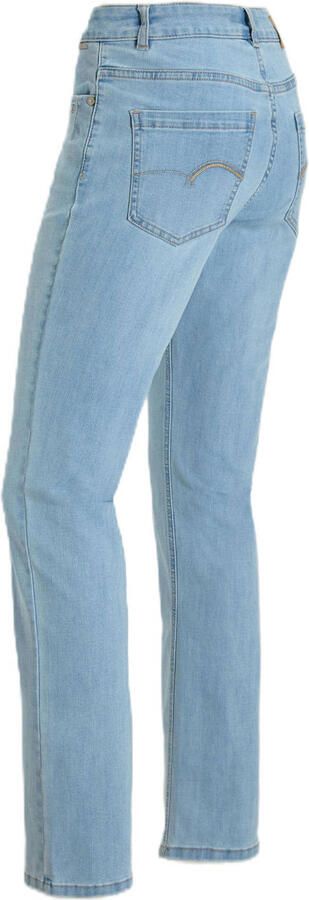 Red Button high waist straight leg jeans Kate light blue denim