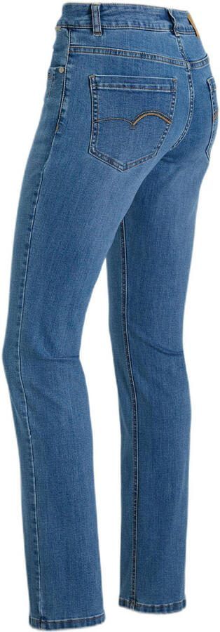 Red Button high waist straight leg jeans Kate medium blue denim - Foto 3