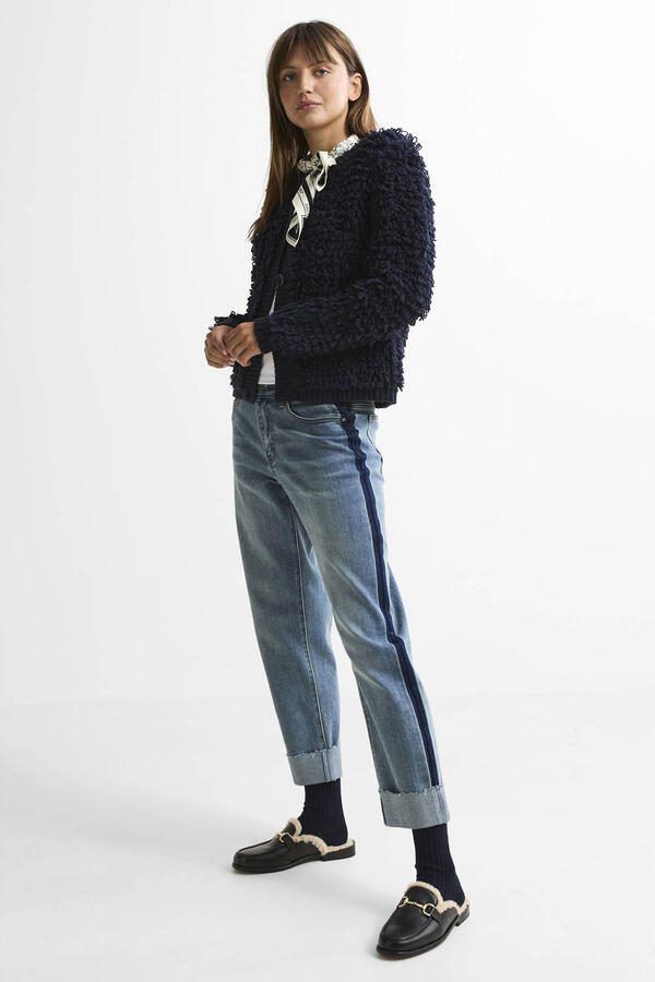 Red Button high waist regular fit jeans medium blue denim - Foto 3