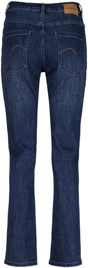 Red Button high waist straight leg jeans dark blue denim - Foto 2