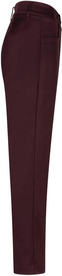 Red Button slim fit broek donkerrood - Foto 2