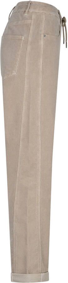 Red Button slim fit casual corduroy broek ecru - Foto 3