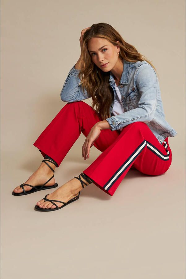 Red Button Bleach Denim Jack Blue Dames - Foto 2