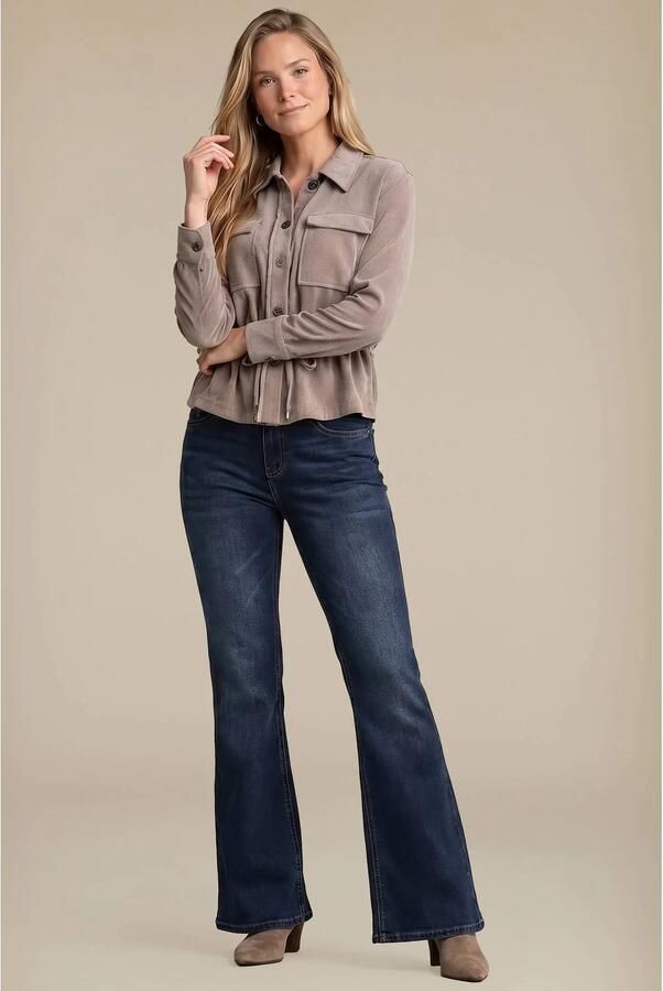 Red Button wide leg jeans donkerblauw - Foto 2