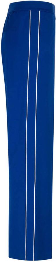 Red Button wide leg regular waist gestreepte casual broek blauw - Foto 3