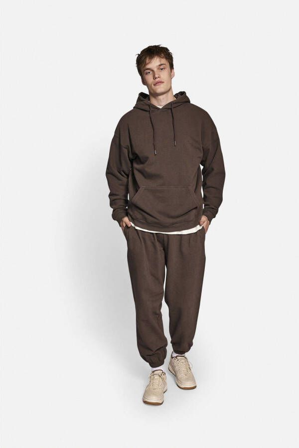 Redefined Rebel hoodie RRHarry chocolate brown