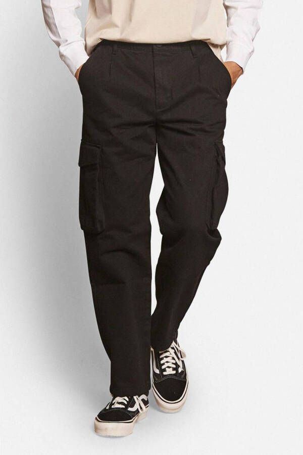 Redefined Rebel loose fit cargo broek RRGibson zwart