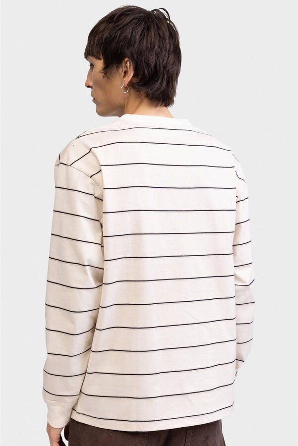 Redefined Rebel gestreepte longsleeve ecru - Foto 3
