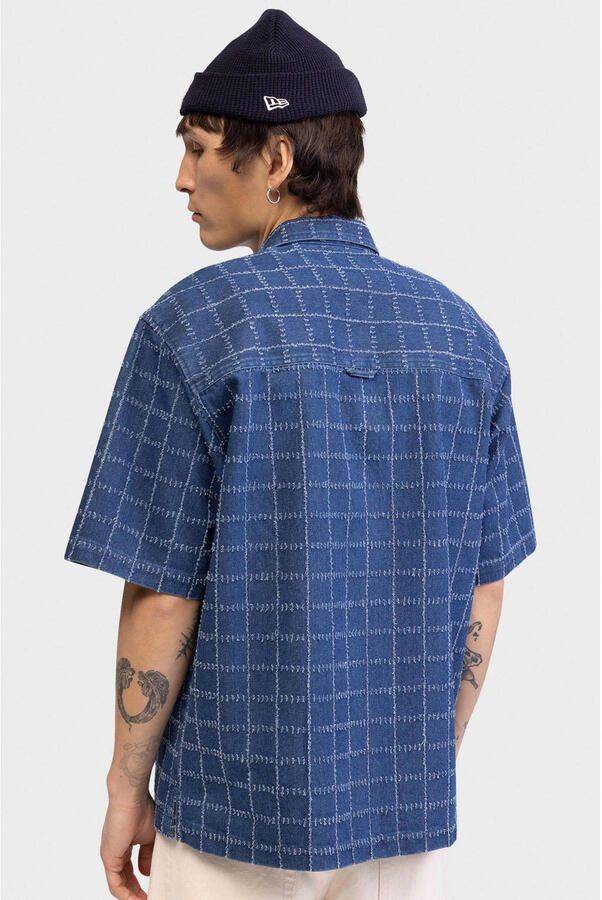 Redefined Rebel loose geruit casual overhemd - Foto 3