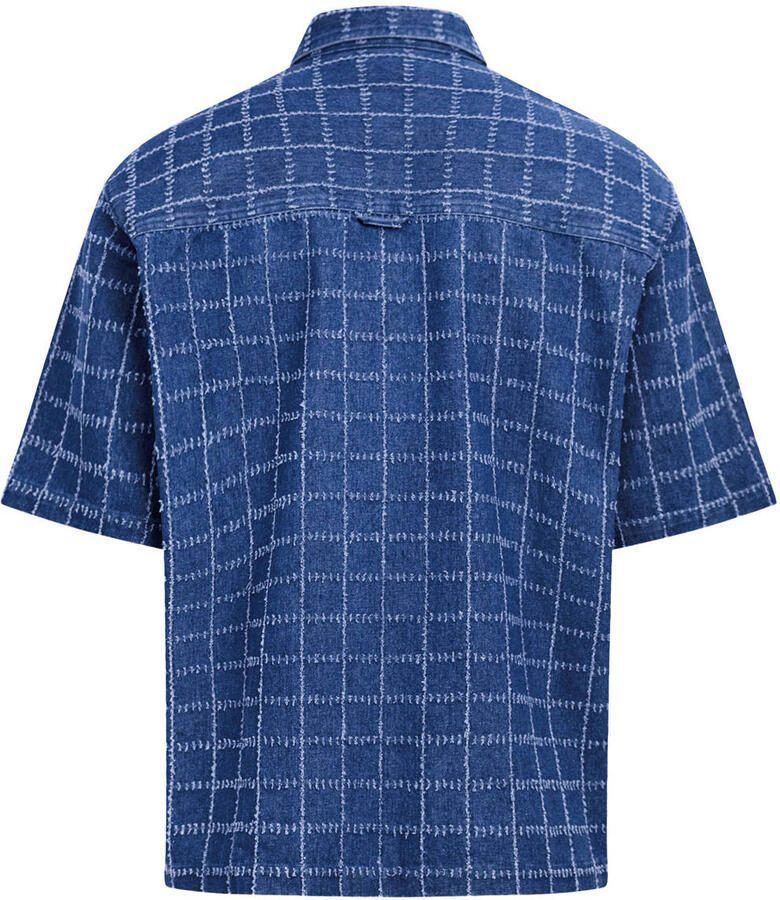 Redefined Rebel loose geruit casual overhemd - Foto 2