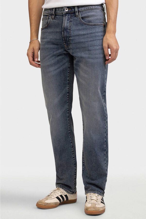 Redefined Rebel Madison straight leg jeans dusty blauw
