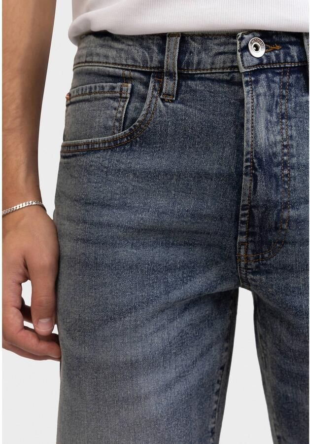 Redefined Rebel Madison straight leg jeans dusty blauw - Foto 2
