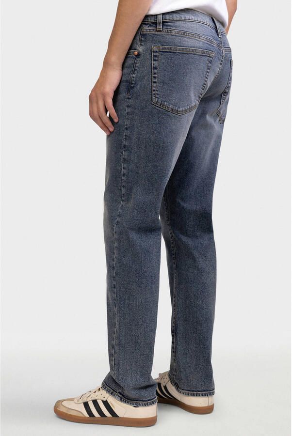 Redefined Rebel Madison straight leg jeans dusty blauw - Foto 2
