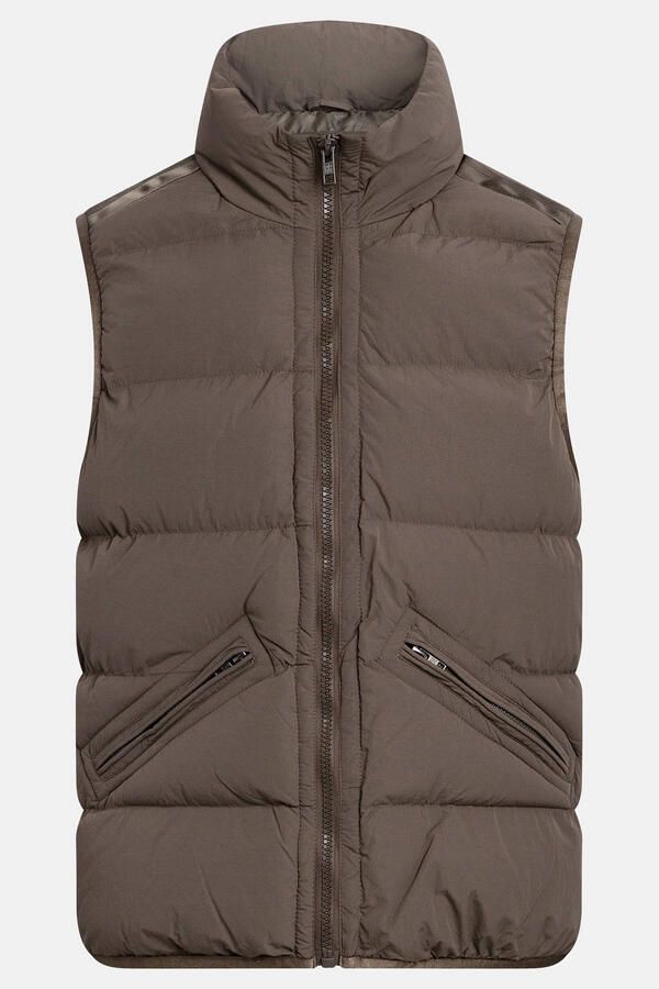 Redefined Rebel quilted bodywarmer bruin - Foto 2