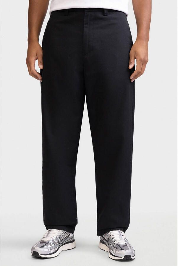 Redefined Rebel regular fit pantalon zwart