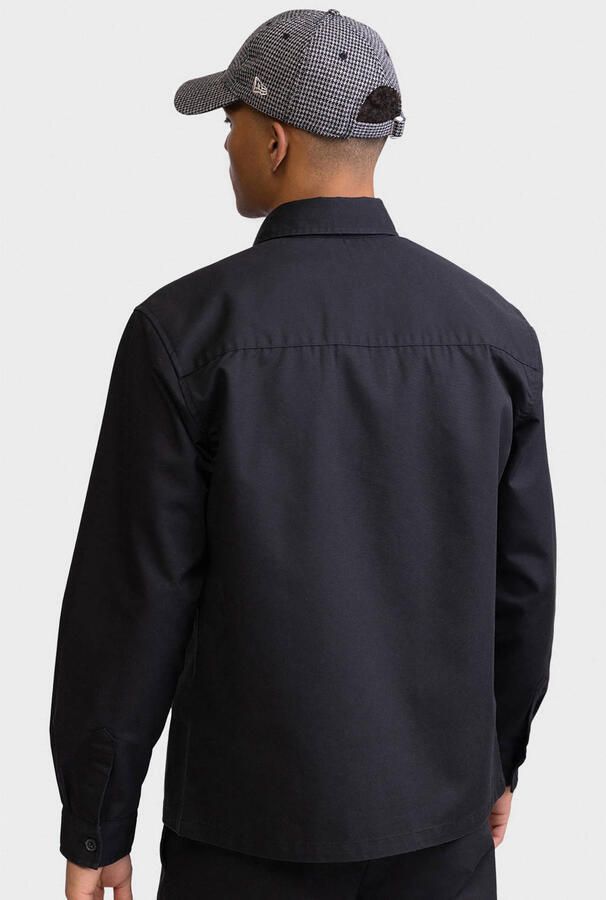 Redefined Rebel relaxed fit overshirt zwart - Foto 2