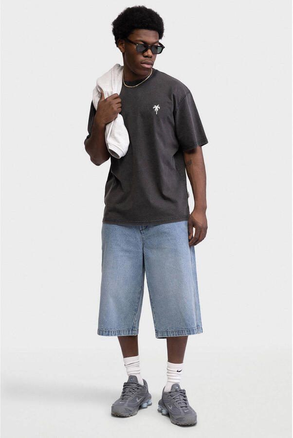 Redefined Rebel relaxed T-shirt grijs - Foto 3