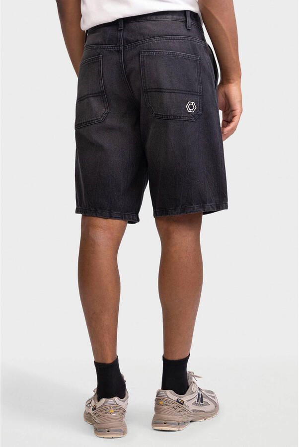 Redefined Rebel RRAsher denim short zwart - Foto 3