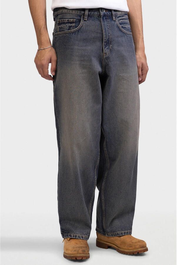 Redefined Rebel RRBronx baggy jeans dusty blue