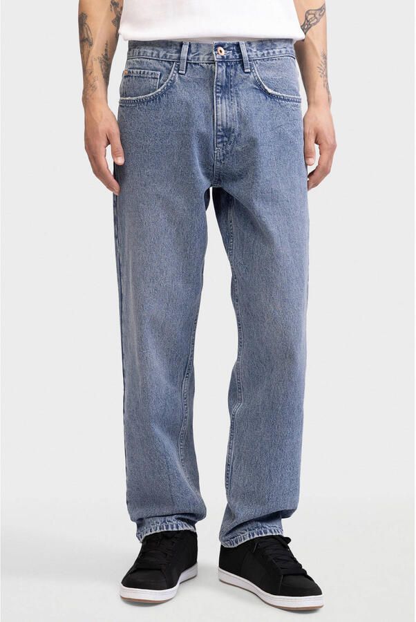 Redefined Rebel RRBrooklyn straight leg jeans blauw