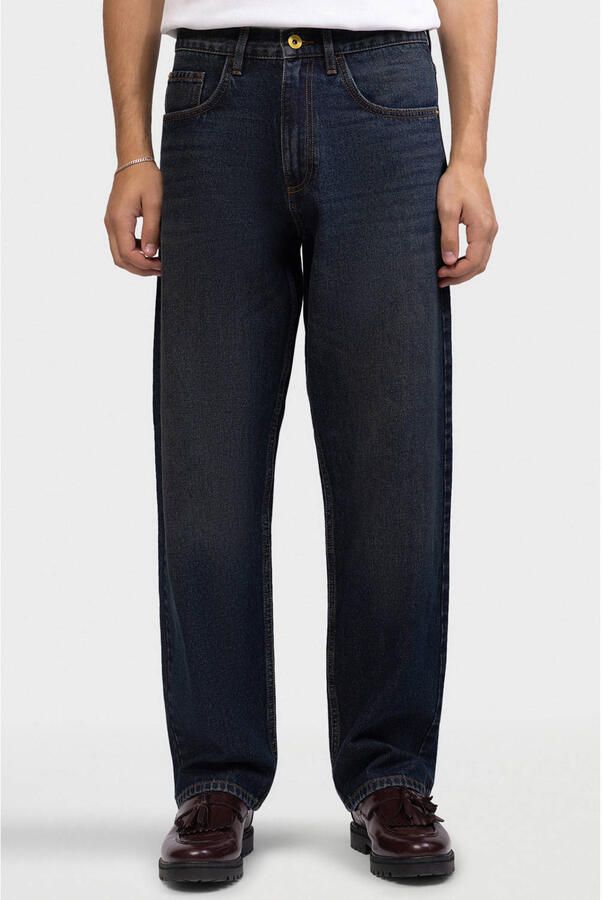 Redefined Rebel RRBrooklyn straight leg jeans blauw