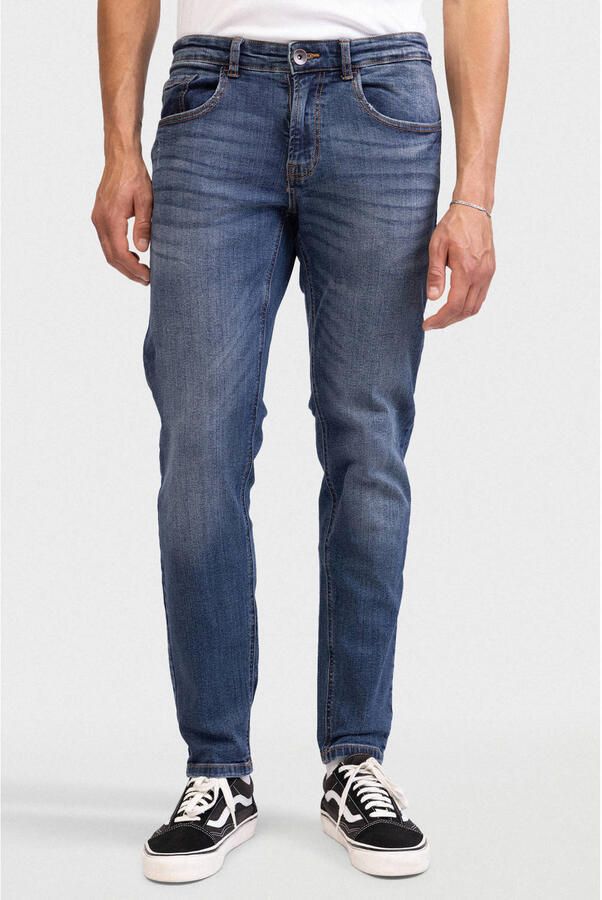 Redefined Rebel RRHudson slim fit jeans donkerblauw