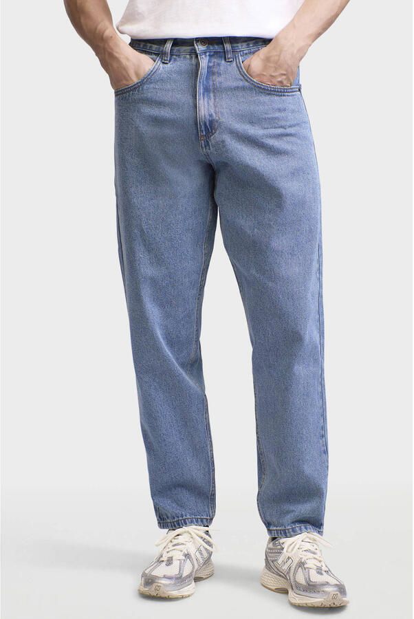 Redefined Rebel RRKyoto loose fit jeans blauw