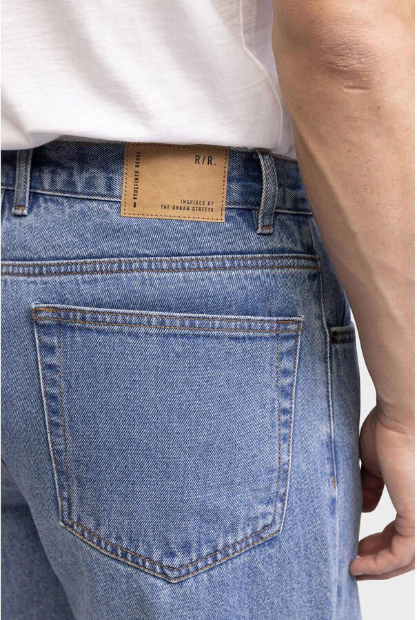 Redefined Rebel RRKyoto loose fit jeans blauw - Foto 2