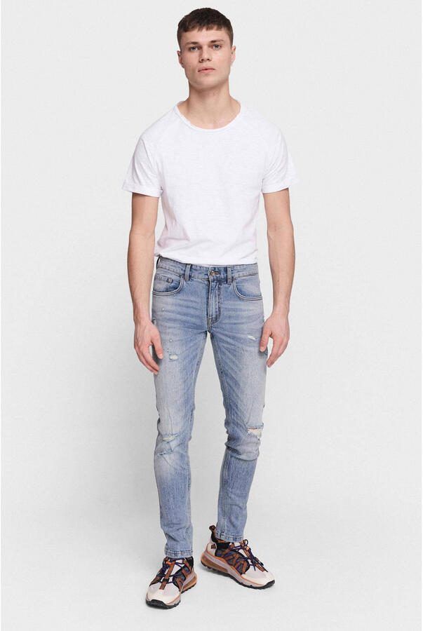 Redefined Rebel slim fit jeans RRStockholm light blue denim - Foto 3