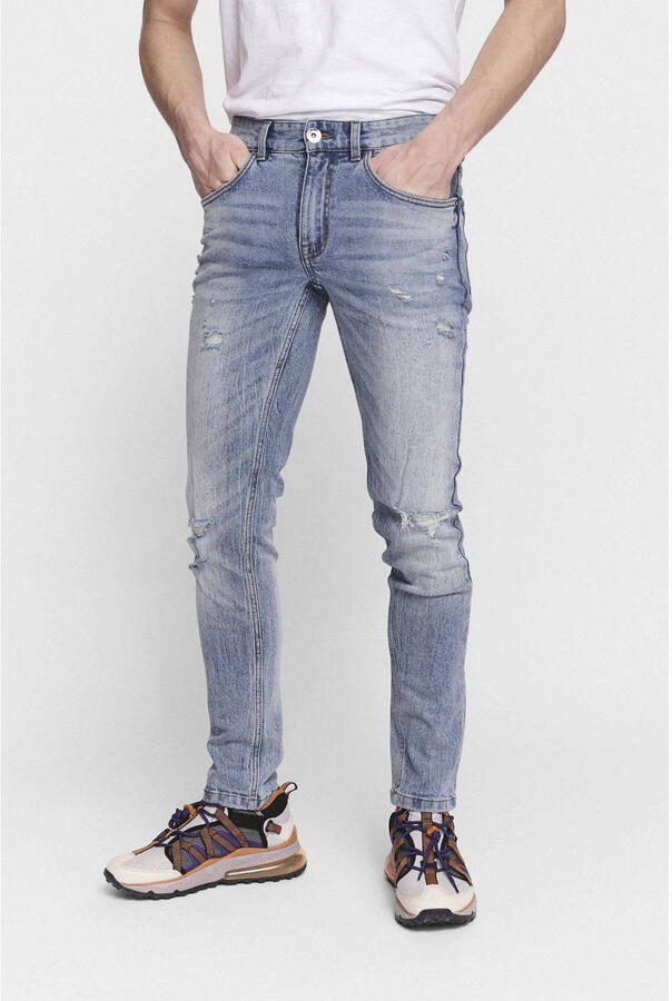 Redefined Rebel slim fit jeans RRStockholm light blue denim - Foto 2