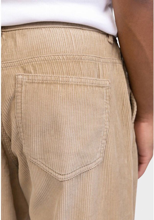 Redefined Rebel straight leg casual corduroy broek bruin - Foto 2