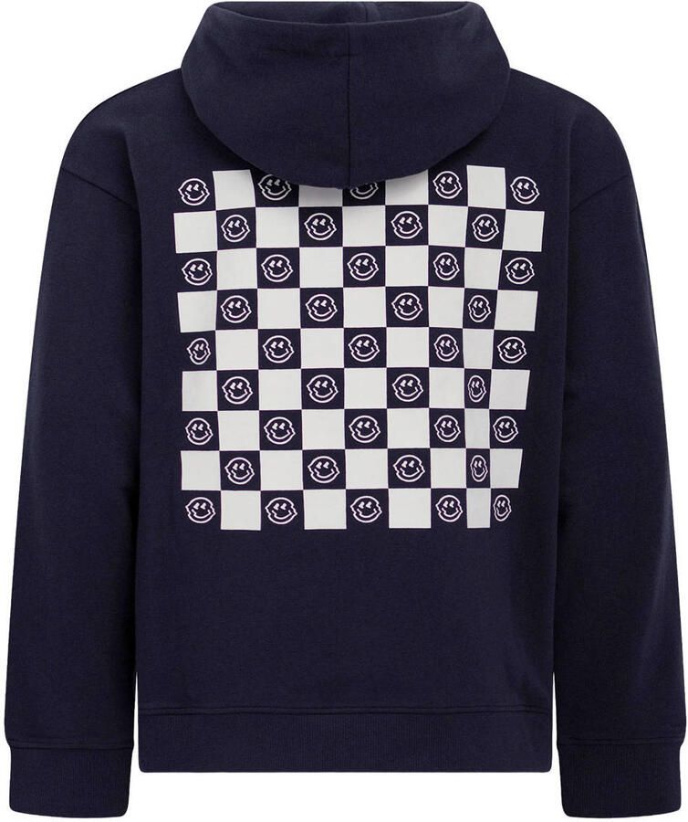 Redefined Rebel sweater met backprint donkerblauw - Foto 2