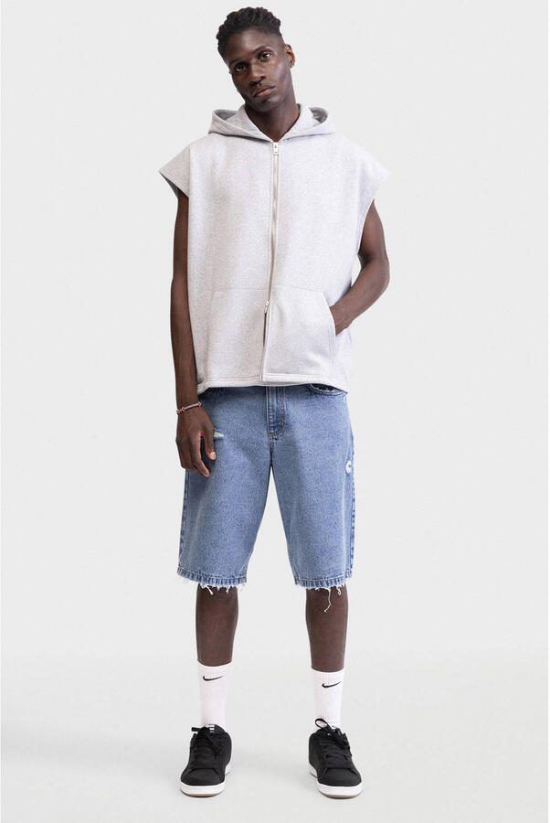 Redefined Rebel sweatvest grijs - Foto 3