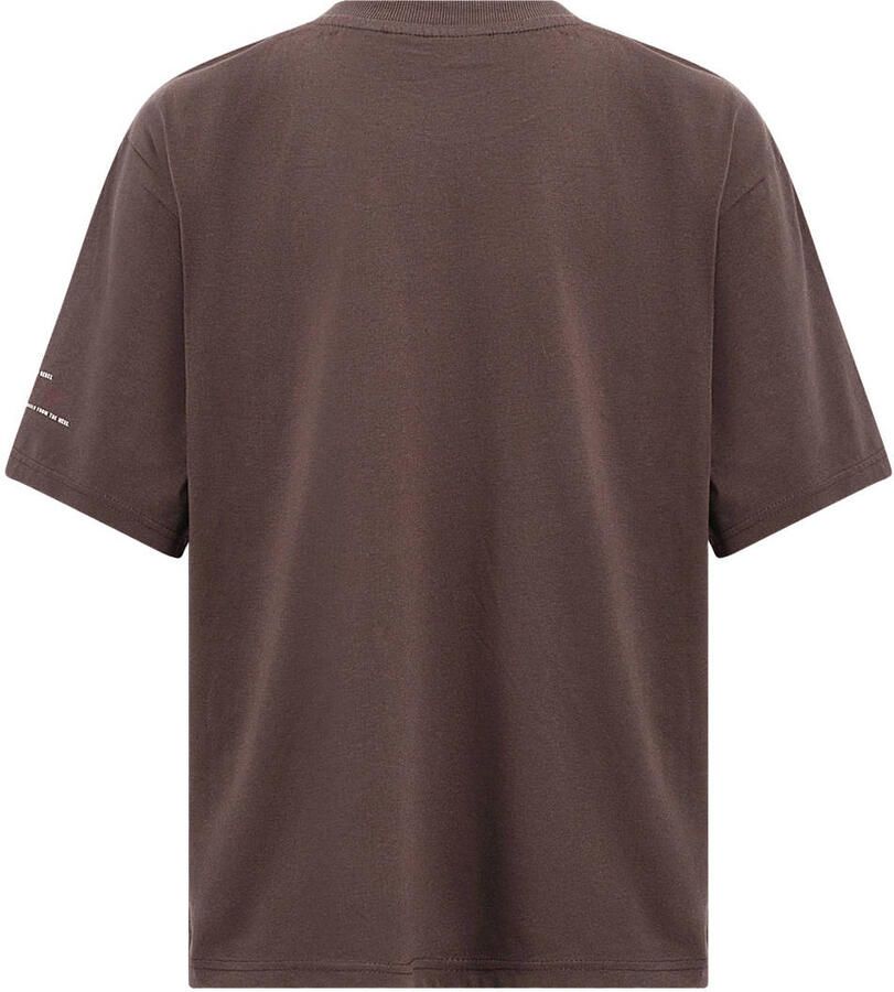 Redefined Rebel T-shirt met print donkergrijs - Foto 2
