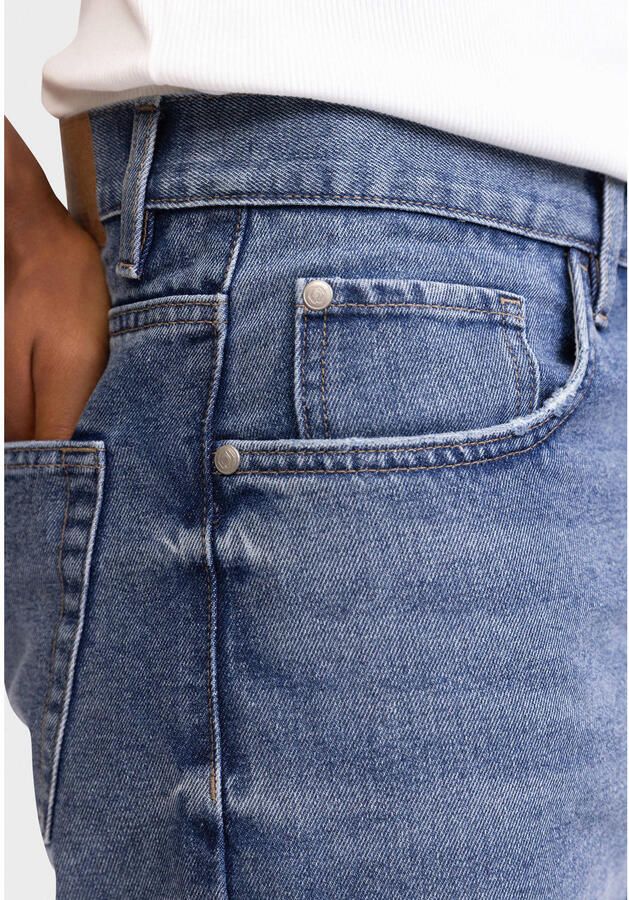 Redefined Rebel VALENCIA denim relaxed short blauw - Foto 3