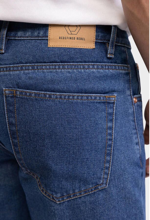 Redefined Rebel VALENCIA denim relaxed short donkerblauw - Foto 2