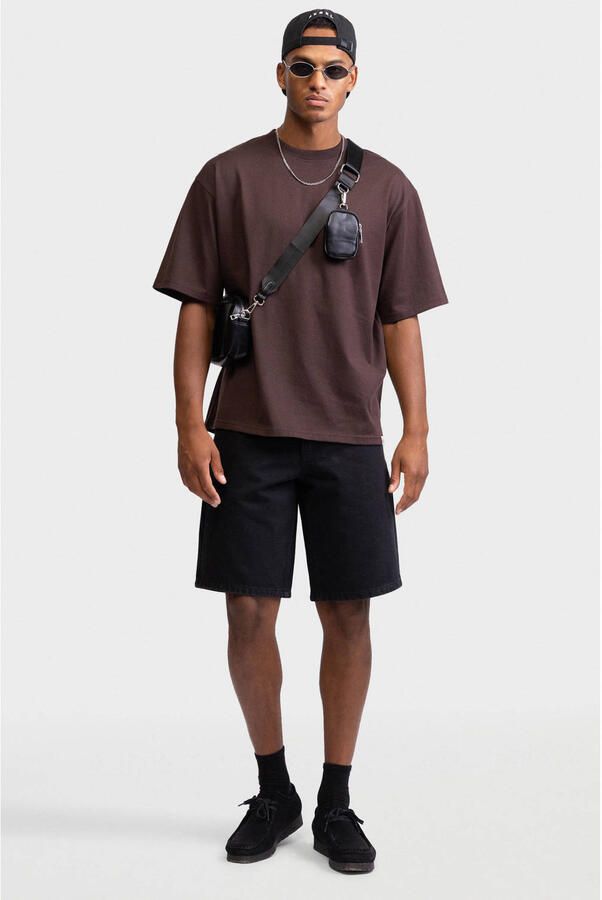 Redefined Rebel VALENCIA denim relaxed short - Foto 3