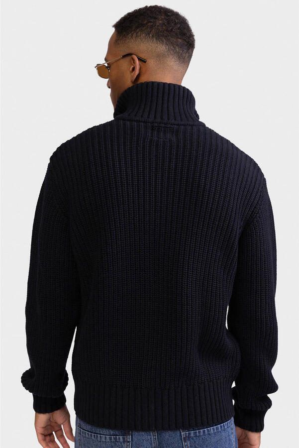 Redefined Rebel vest gebreid zwart - Foto 3