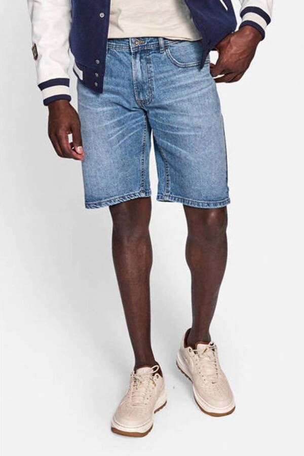 Redefined Rebel regular fit denim short sandy blue + 680.