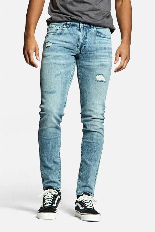 Redefined Rebel slim fit jeans RRStockholm Destroy holica blue