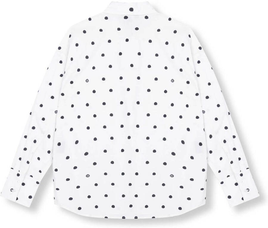 Refined Department blouse met stippen wit - Foto 2