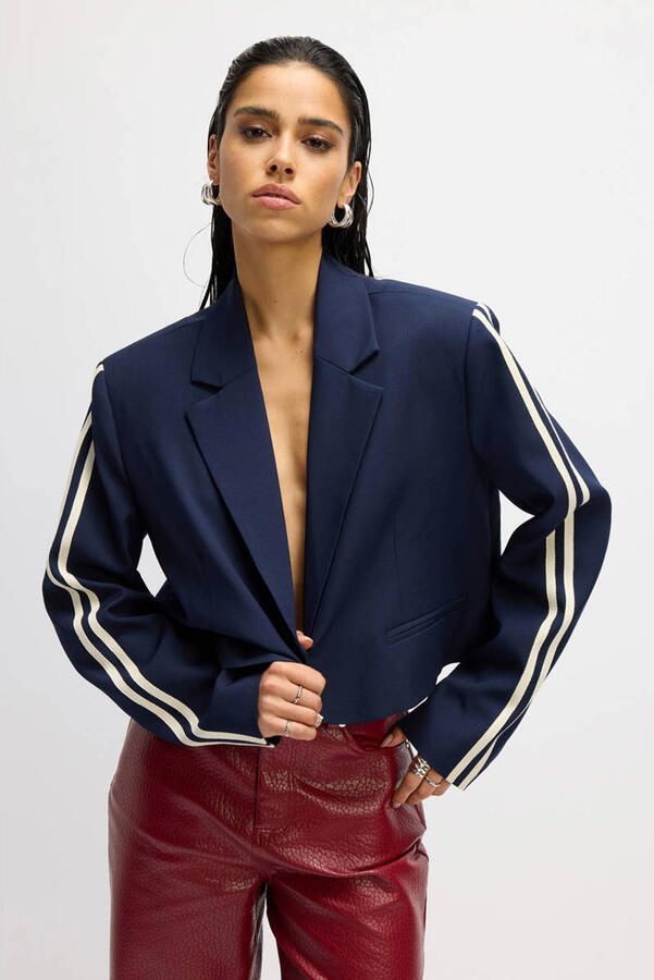 REFINED DEPARTMENT Dames Blazers Niv Donkerblauw - Foto 6