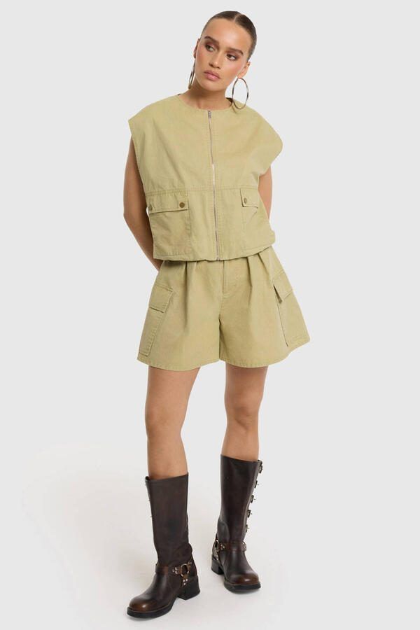 Refined Department gilet lichtkaki - Foto 3