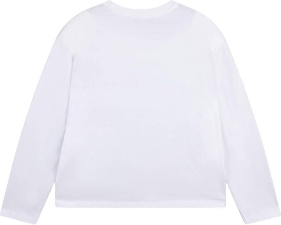 Refined Department oversized T-shirt met logo wit - Foto 2