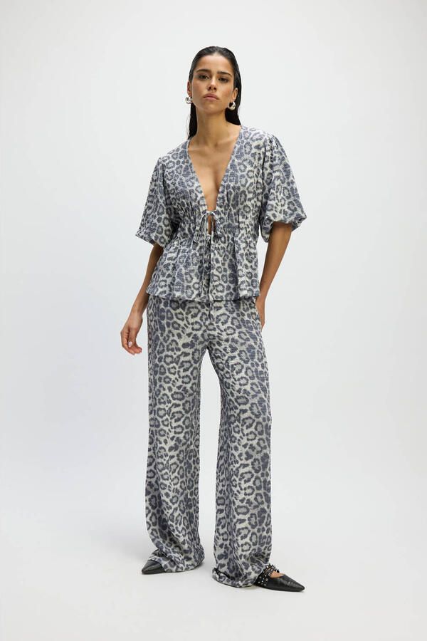 REFINED DEPARTMENT Dames Broeken Nova Bruin - Foto 2